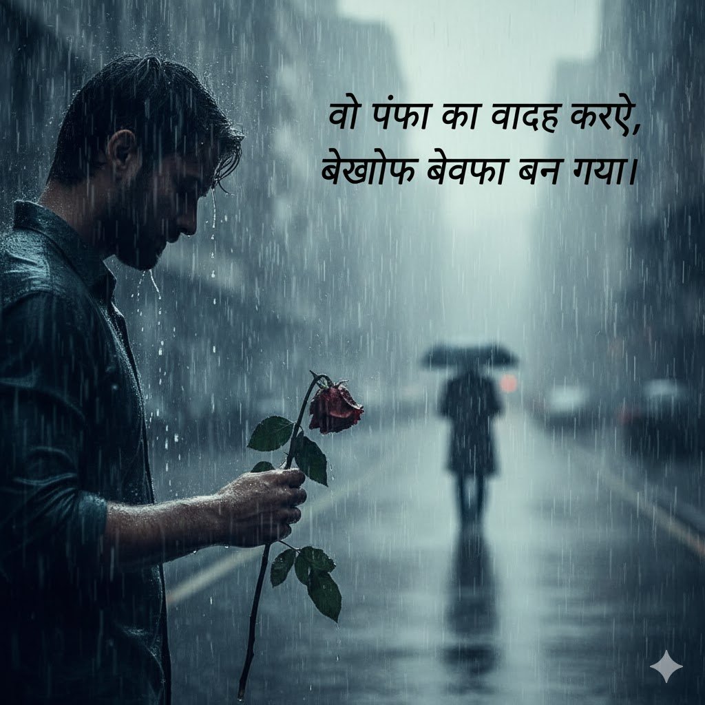 Bewafa Sad Shayari