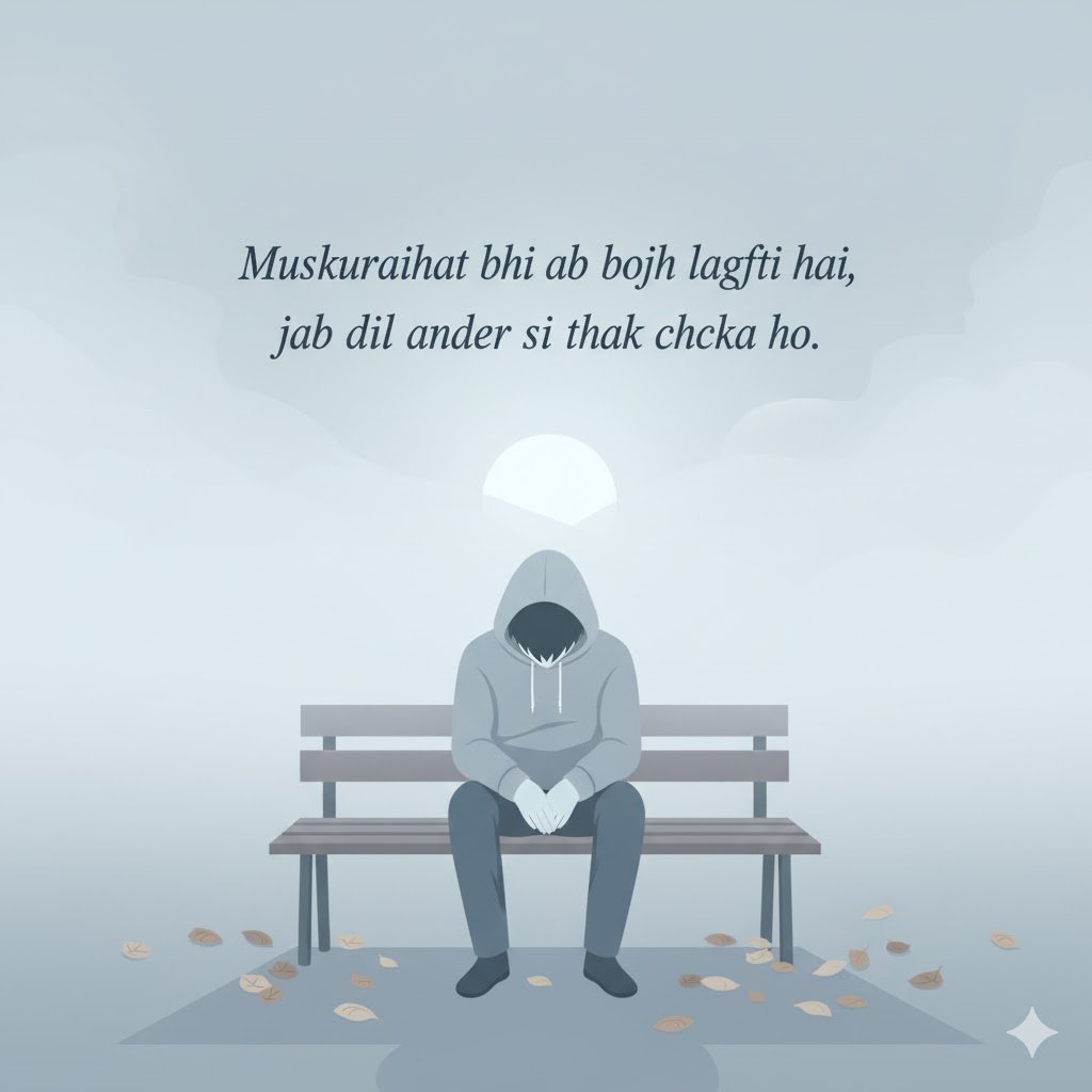 Depression Life Sad Shayari
