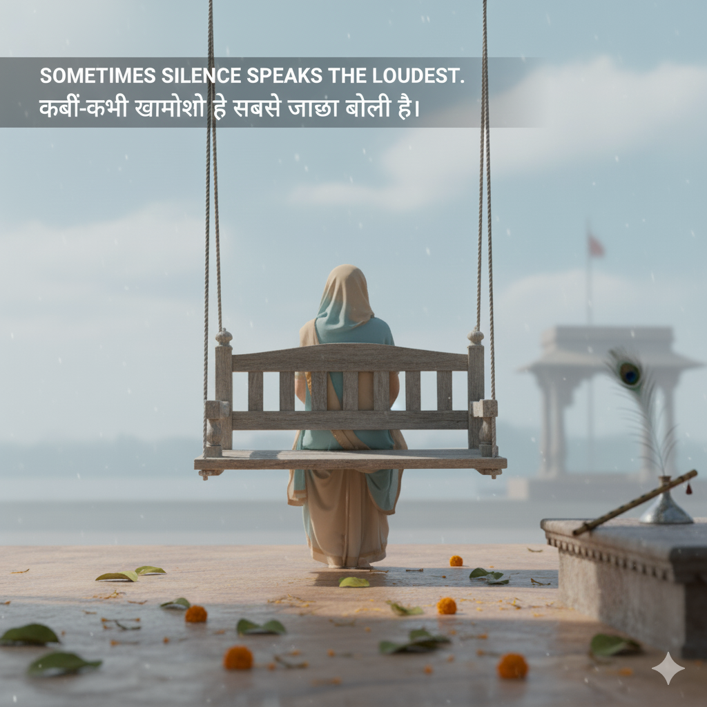 sad radha krishna shayari