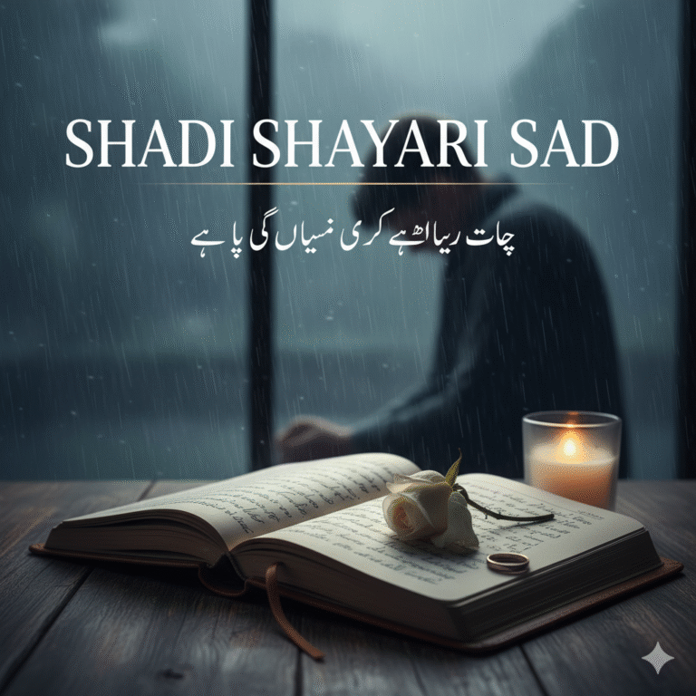 shadi shayari sad