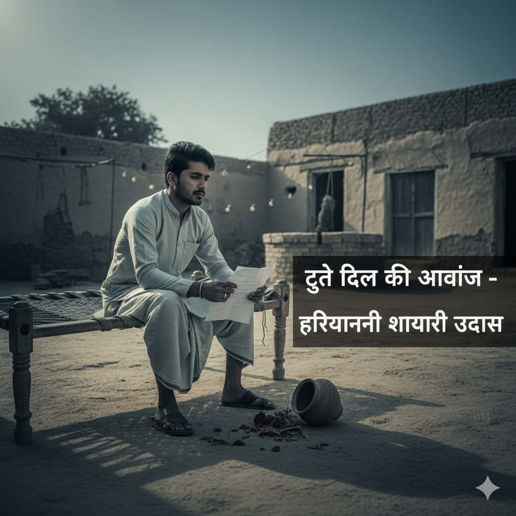 haryanvi shayari sad