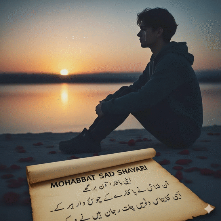 mohabbat sad shayari
