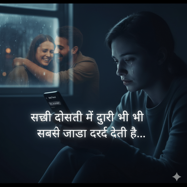 Friendship Shayari Sad – Emotional & Heart Touching Lines