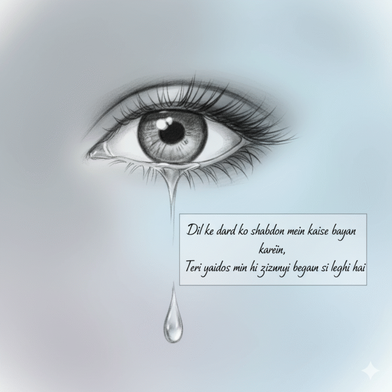 Sad Shayari DP – Heart Touching Status and Emotional Profile Pictures