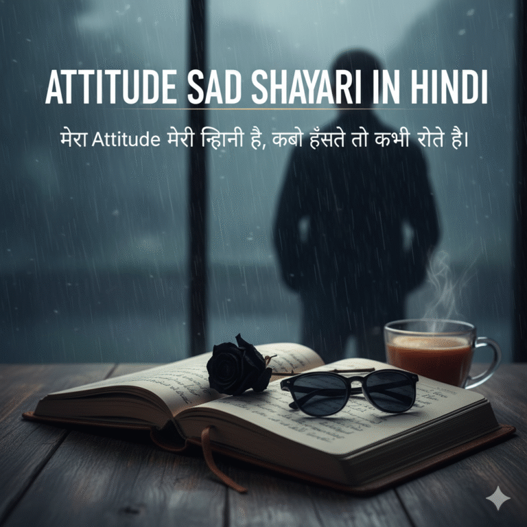 attitude sad shayari in hindi