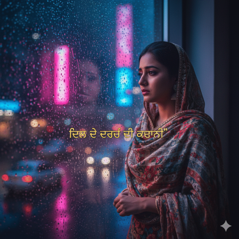 Punjabi Sad Shayari – Painful Lines of Love and Heartbreak