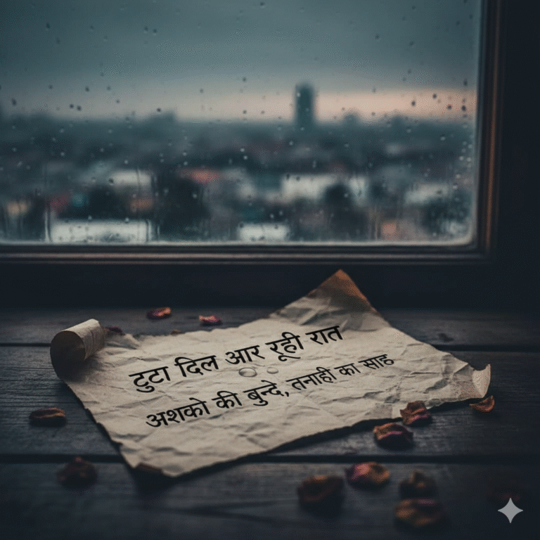 two line sad shayari in hindi