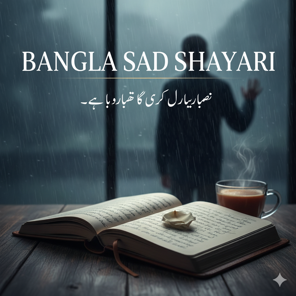 bangla sad shayari image