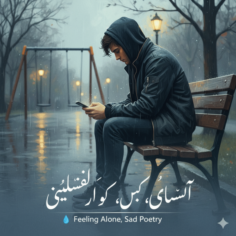 feeling alone sad shayari