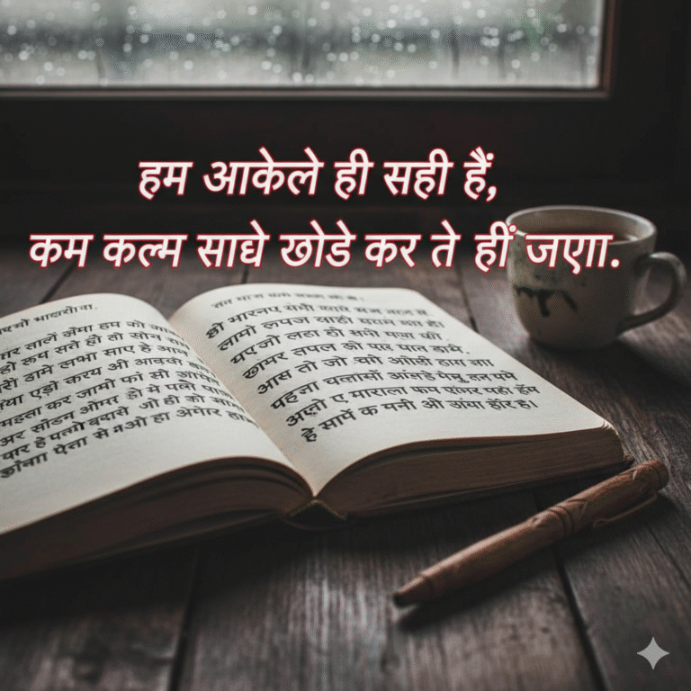 sad shayari in hindi attitude