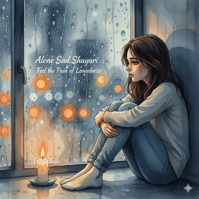 Sad Alone Shayari in English