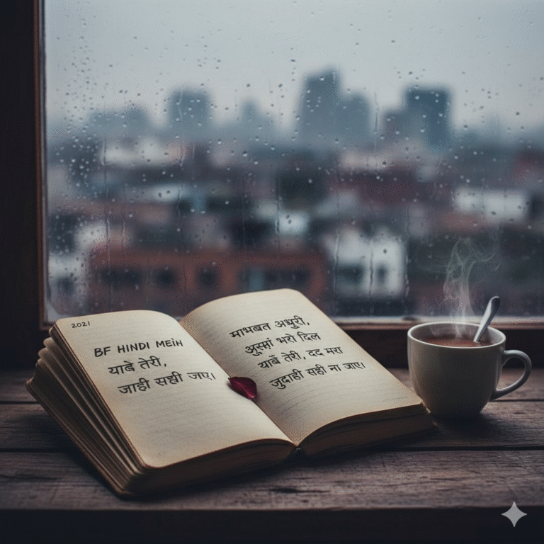 bf hindi mein 2021 shayari love sad