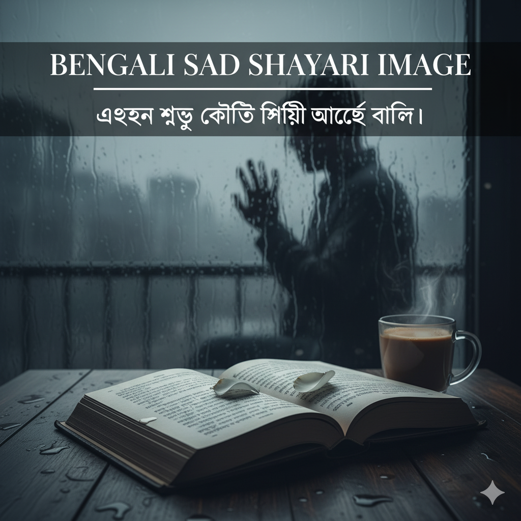 bengali sad shayari image