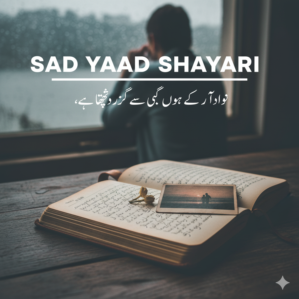 sad yaad shayari