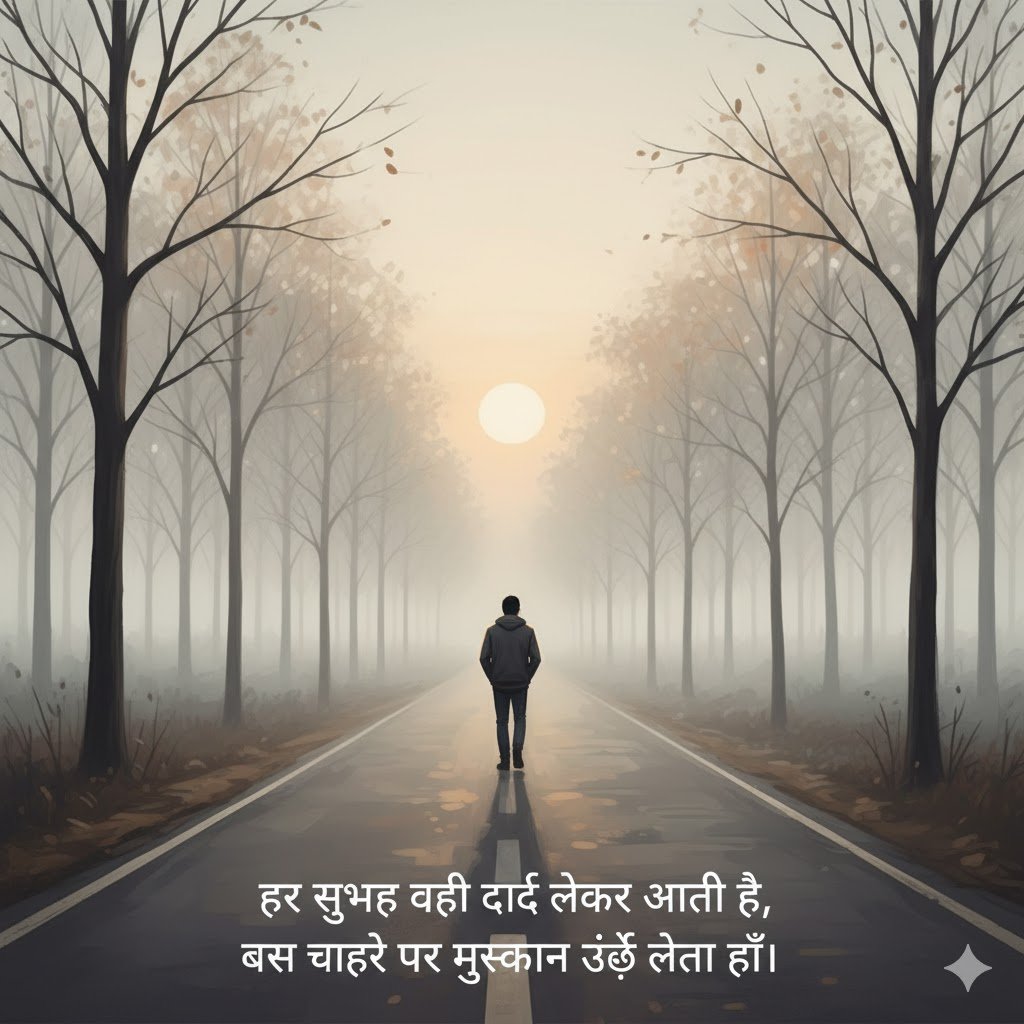 Good Morning Sad Shayari