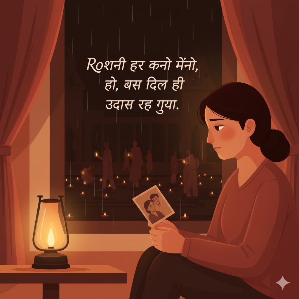 Sad Diwali Shayari