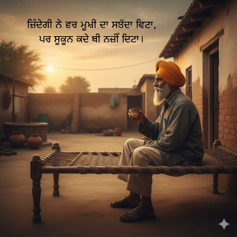 Sad Punjabi Shayari on Life