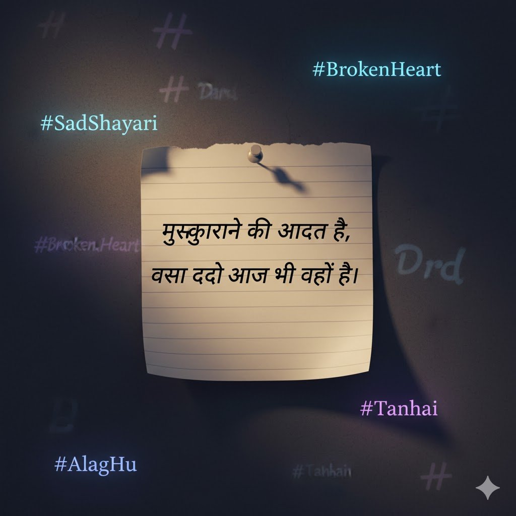 Sad Quotes Shayari