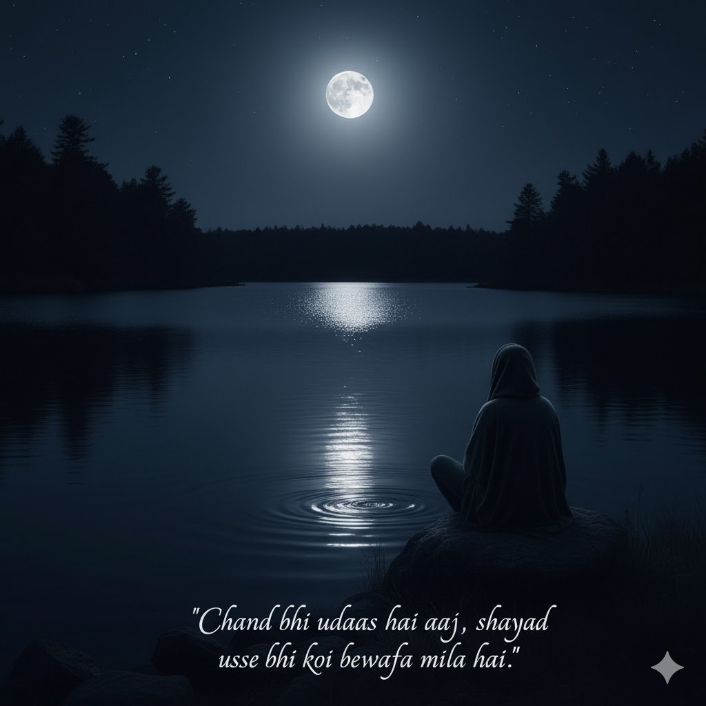 Sad Shayari Wallpaper