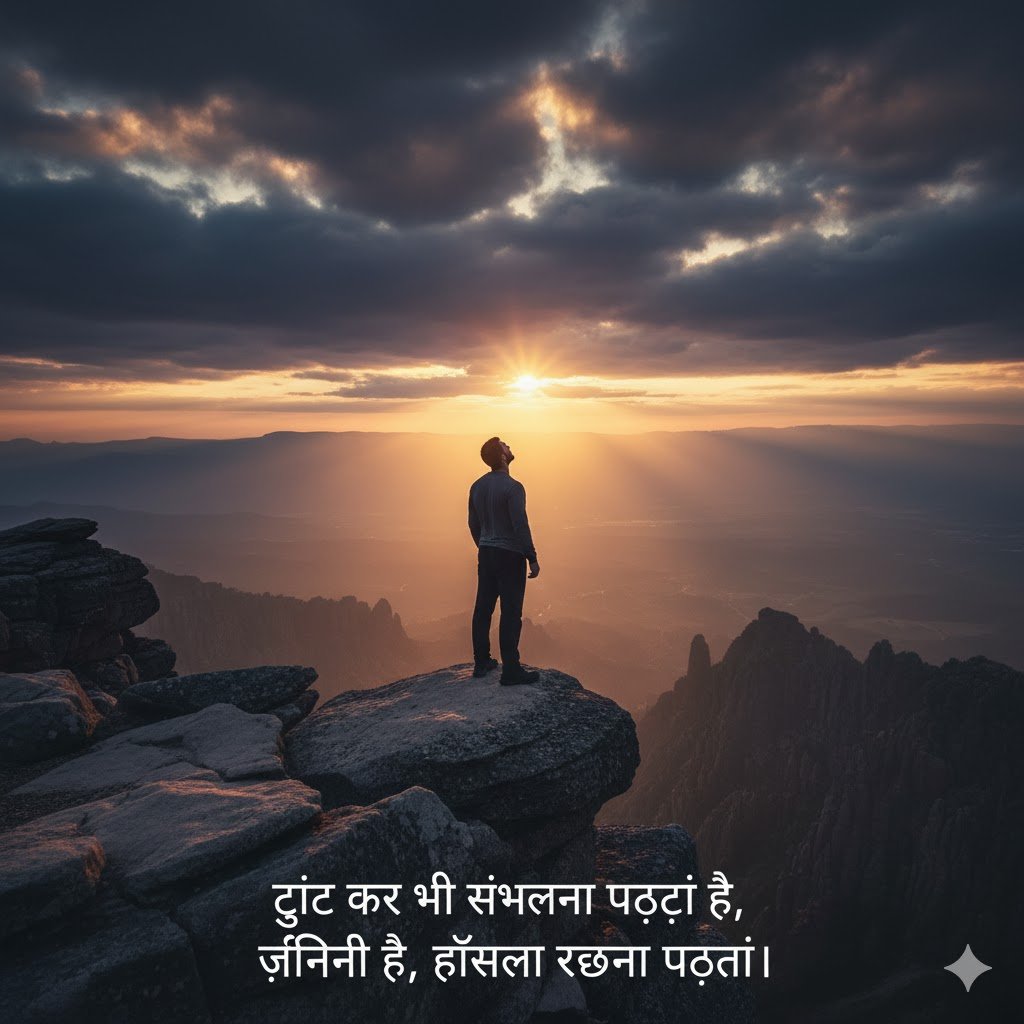 motivational sad shayari