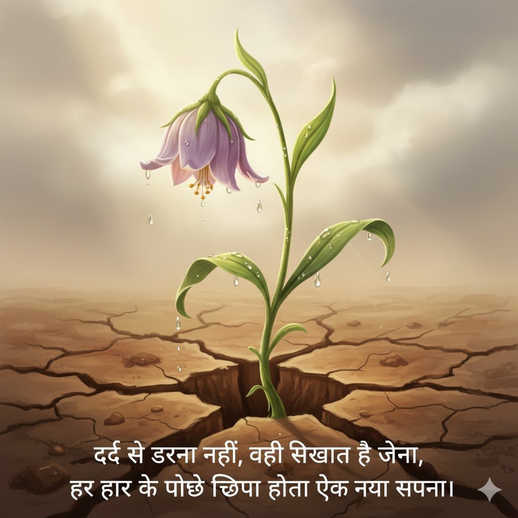 sad motivational shayari