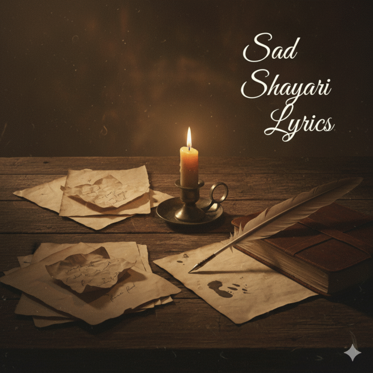 The Poetic Resonance of Sad Shayari Lyrics