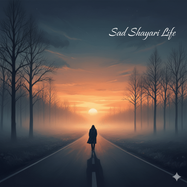 The Deep Echo of Existence: Why Sad Shayari Life Touches the Soul