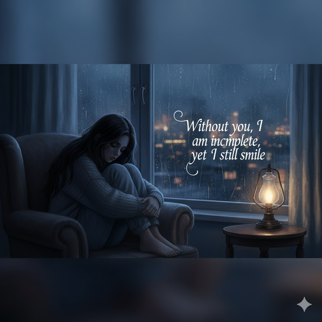 girl sad shayari wallpaper