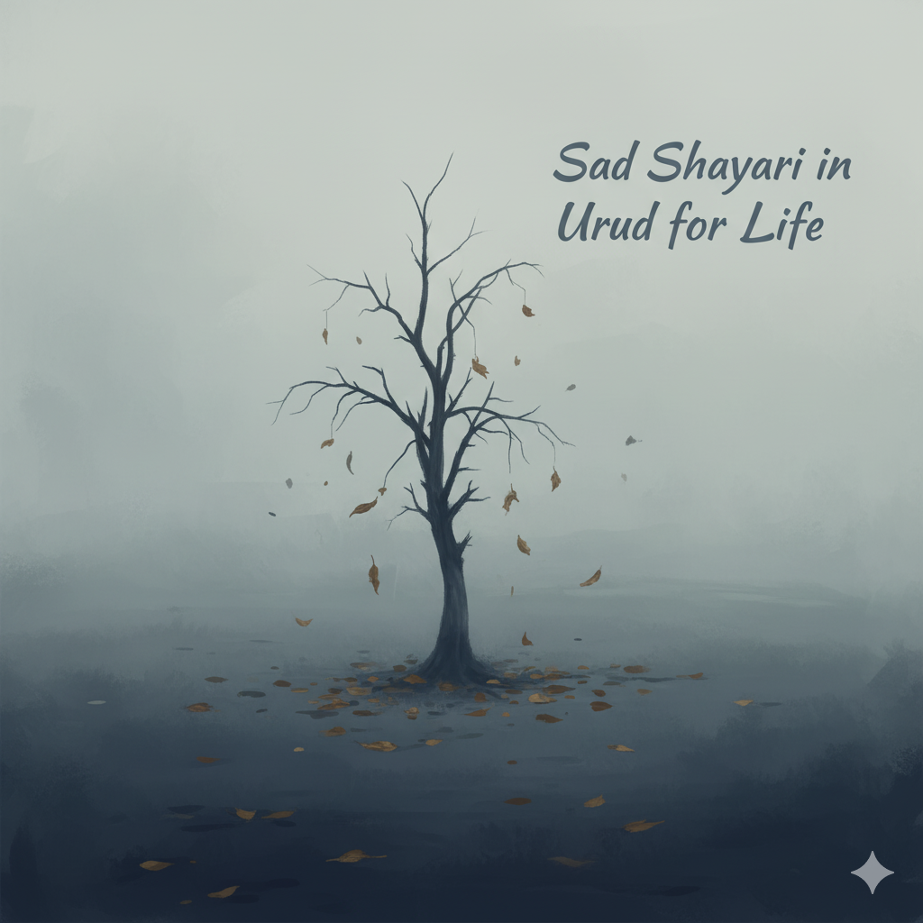 sad shayari in urdu for life