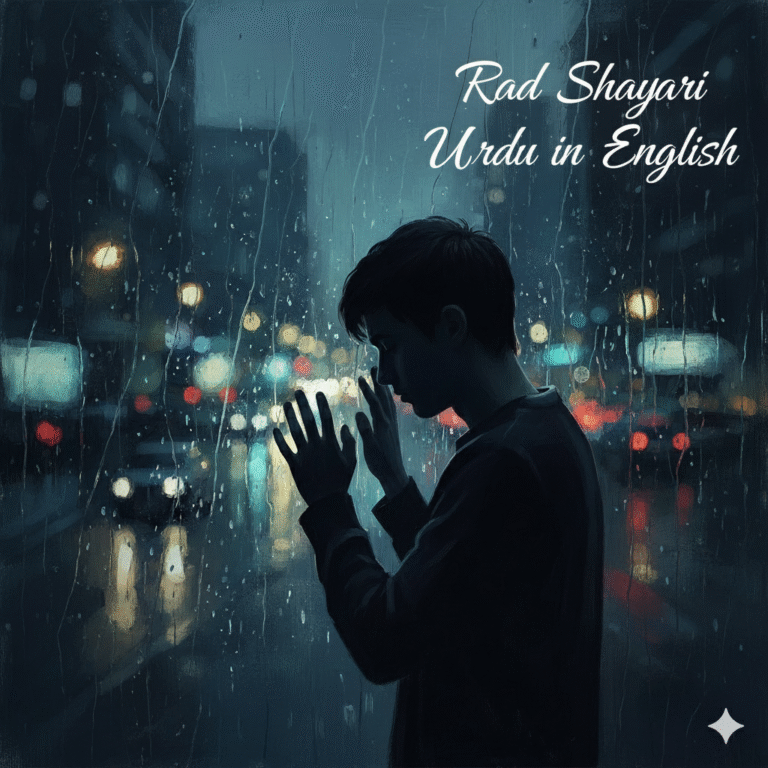 The Soulful Appeal of Sad Shayari Urdu in English