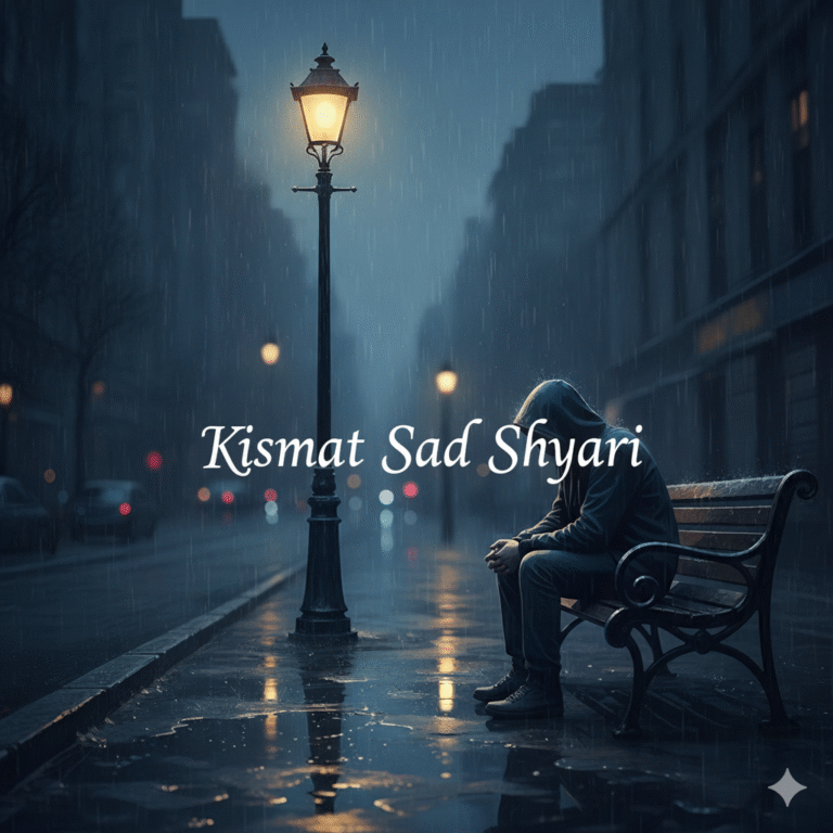 Discovering the Depths of Kismat Sad Shayari