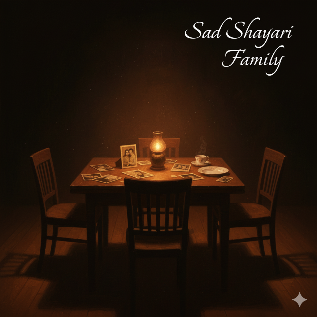 sad shayari family
