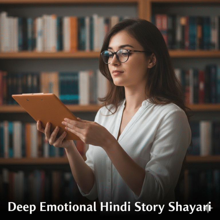 Deep emotional Hindi story shayari