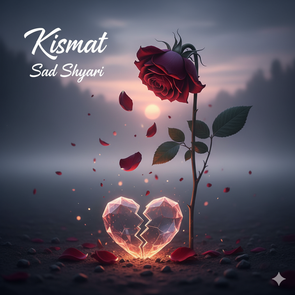 kismat sad shayari