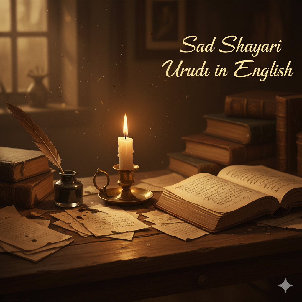 sad shayari urdu in english