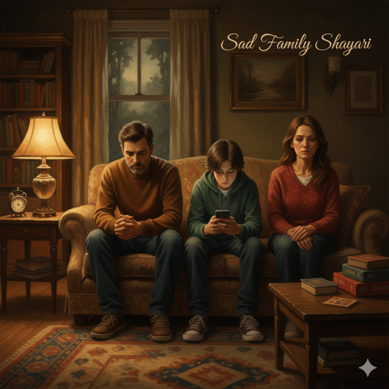 Family love sad shayari