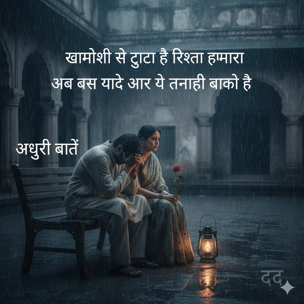 Husband Wife Sad Shayari Hindi