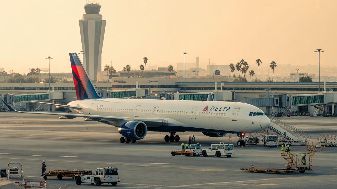 Delta Flight DL275 Japan Diversion LAX