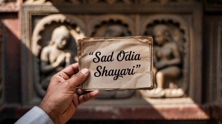 Sad Odia Shayari