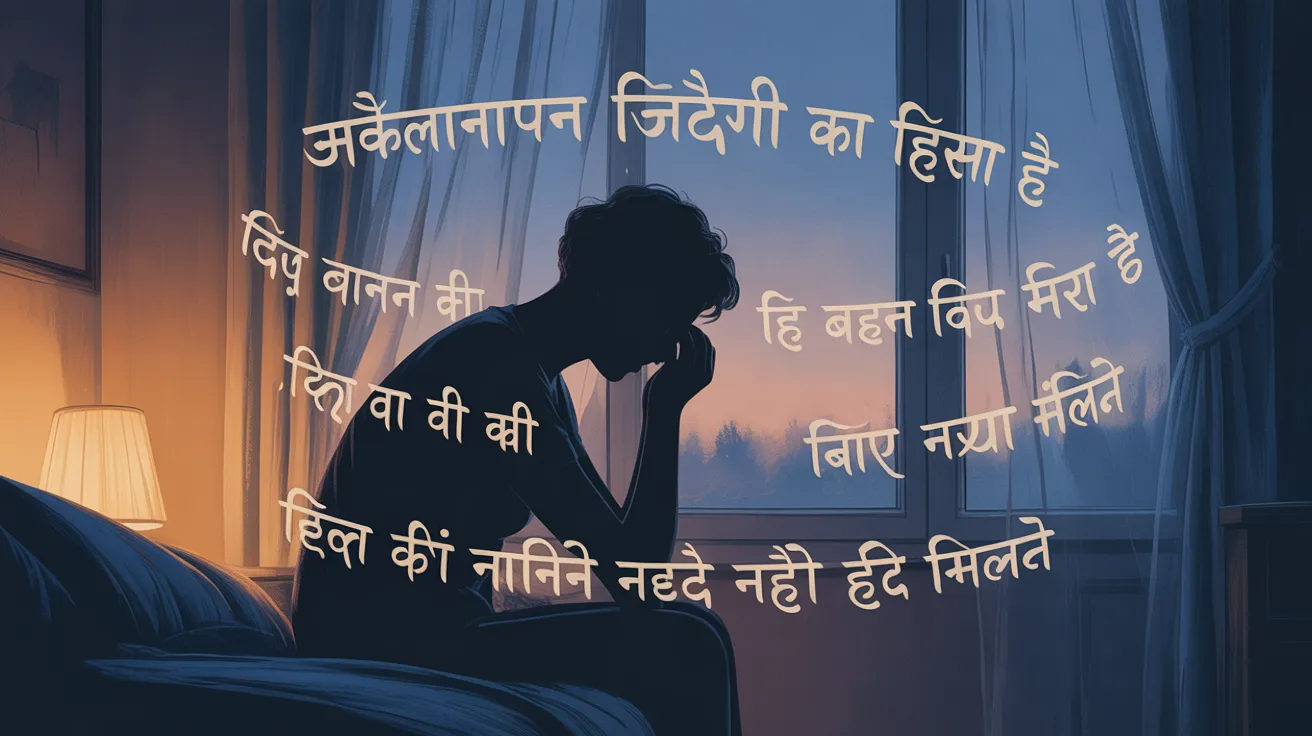 Alone Sad Quotes in Hindi