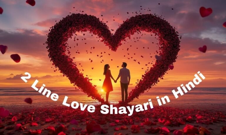 2 Line Love Shayari in Hindi